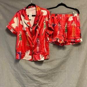 Sheshow Pajamas Red Women's Set